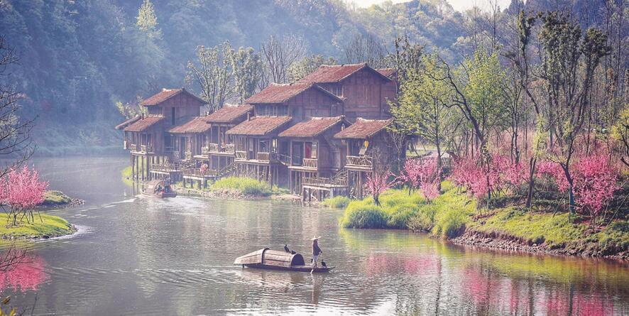 湖南常德桃花源風景名勝區(qū)廣告